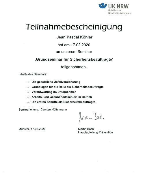 Sicherheitsbeauftragter