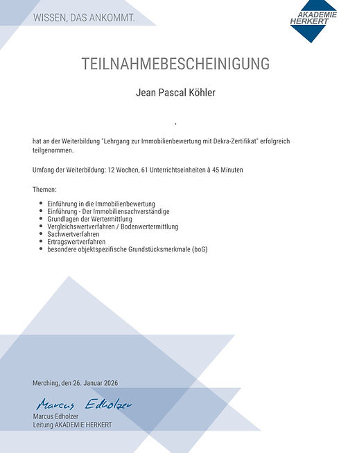Immobilienbewertung